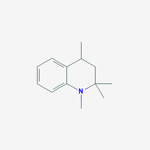 molecular formula C13H19N B1627508 1,2,2,4-Tetramethyl-1,2,3,4-tetrahydroquinoline CAS No. 5855-26-5