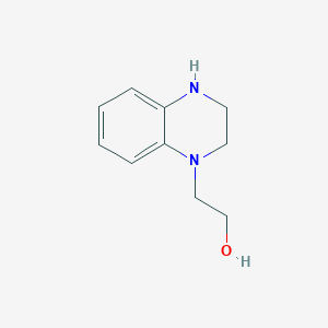 molecular formula C10H14N2O B1627510 2-(3,4-Dihydroquinoxalin-1(2H)-yl)ethan-1-ol CAS No. 75398-68-4