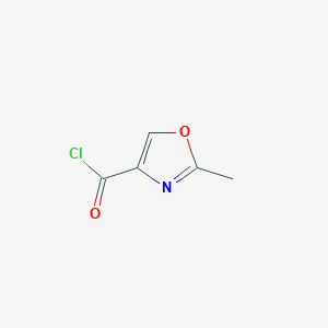 molecular formula C5H4ClNO2 B1627518 2-Methyl-1,3-oxazole-4-carbonyl chloride CAS No. 62348-22-5