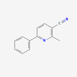 molecular formula C13H10N2 B1627519 2-Methyl-6-phenylnicotinonitrile CAS No. 66416-52-2