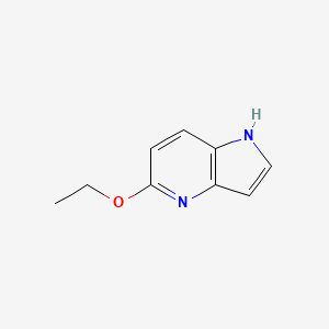 molecular formula C9H10N2O B1627521 5-Ethoxy-1H-pyrrolo[3,2-b]pyridine CAS No. 23612-31-9