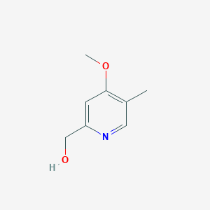 molecular formula C8H11NO2 B1627526 (4-Methoxy-5-methylpyridin-2-yl)methanol CAS No. 94452-65-0
