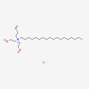 molecular formula C24H52ClNO3 B1627552 Quaternium-16 CAS No. 35239-12-4