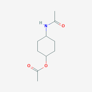 molecular formula C10H17NO3 B1627566 4-Acetamidocyclohexyl acetate CAS No. 90978-87-3