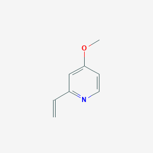 molecular formula C8H9NO B1627588 4-Methoxy-2-vinylpyridine CAS No. 30566-80-4