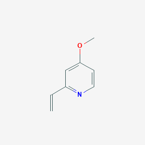 molecular formula C8H9NO B1627588 4-甲氧基-2-乙烯基吡啶 CAS No. 30566-80-4