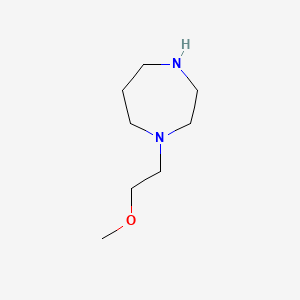 molecular formula C8H18N2O B1627593 1-(2-Methoxyethyl)-1,4-diazepane CAS No. 927802-38-8