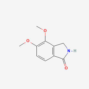 molecular formula C10H11NO3 B1627596 4,5-Dimethoxy-isoindolin-1-one CAS No. 954239-37-3