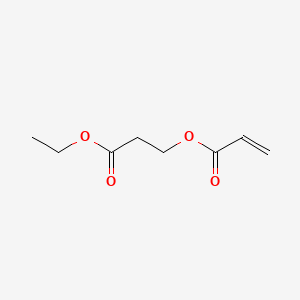 molecular formula C8H12O4 B1627613 3-Ethoxy-3-oxopropyl acrylate CAS No. 39181-94-7