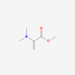 molecular formula C6H11NO2 B1627627 Methyl 2-(dimethylamino)prop-2-enoate CAS No. 20664-47-5