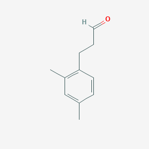 molecular formula C11H14O B1627630 3-(2,4-Dimethylphenyl)propanal CAS No. 41496-45-1
