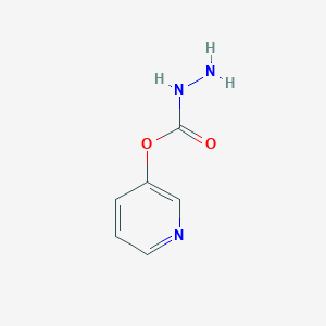 molecular formula C6H7N3O2 B1627657 Pyridin-3-yl hydrazinecarboxylate CAS No. 313989-79-6