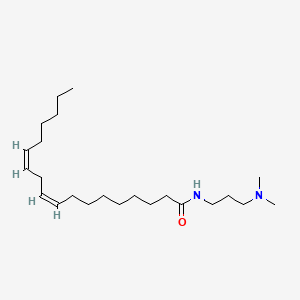 molecular formula C23H44N2O B1627715 Linoleamidopropyl dimethylamine CAS No. 81613-56-1