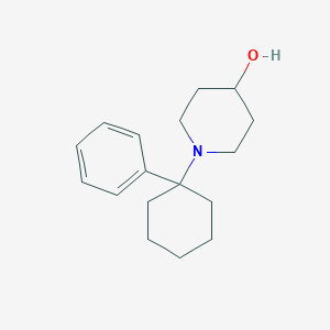 molecular formula C17H25NO B162773 1-(1-苯基环己基)-4-羟基哌啶 CAS No. 60232-85-1