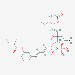 molecular formula C30H48NO10P B162775 磷霉素 C2 CAS No. 126605-70-7