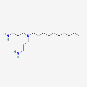 molecular formula C16H37N3 B1627751 N,N-Bis(3-aminopropyl)decylamine CAS No. 85938-54-1