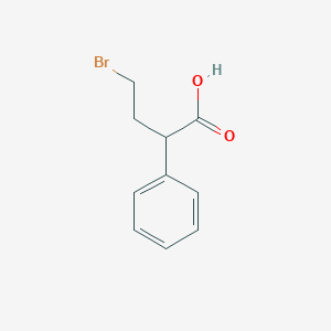 molecular formula C10H11BrO2 B1627754 4-溴-2-苯基丁酸 CAS No. 6836-99-3