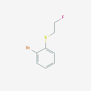 1-Bromo-2-(2-fluoro-ethylsulfanyl)-benzene