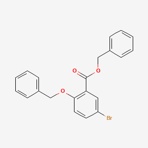 Benzyl 2-(benzyloxy)-5-bromobenzoate