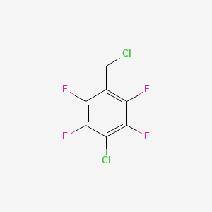 molecular formula C7H2Cl2F4 B1627775 4-Chloro-2,3,5,6-tetrafluorobenzylchloride CAS No. 60903-83-5