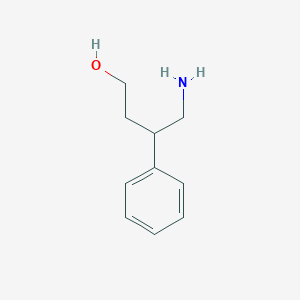 molecular formula C10H15NO B1627776 4-Amino-3-phenylbutan-1-ol CAS No. 41175-40-0