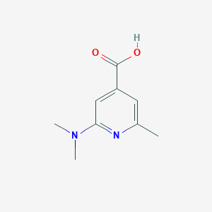 2-(Dimethylamino)-6-methylpyridine-4-carboxylic acid