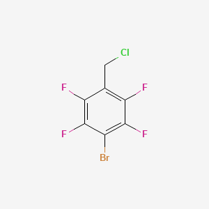 molecular formula C7H2BrClF4 B1627779 4-Bromo-2,3,5,6-tetrafluorobenzylchloride CAS No. 292621-54-6