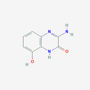molecular formula C8H7N3O2 B1627795 3-Amino-8-hydroxyquinoxalin-2(1H)-one CAS No. 659729-80-3