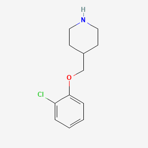 4-[(2-Chlorophenoxy)methyl]piperidine