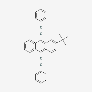 9,10-Bis(phenylethynyl)-2-tert-butylanthracene