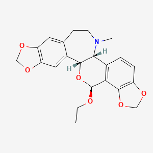 molecular formula C22H23NO6 B1627834 Ethylrhoeagenine CAS No. 2650-36-4