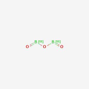 molecular formula B2O3 B1627837 Boron-11B oxide CAS No. 77704-22-4