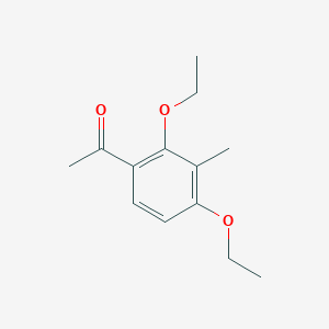 molecular formula C13H18O3 B1627845 2',4'-Diethoxy-3'-methylacetophenone CAS No. 480439-34-7