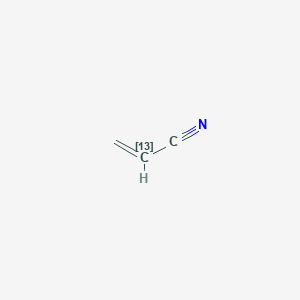 molecular formula C3H3N B1627846 Acrylonitrile-2-13C CAS No. 89511-33-1