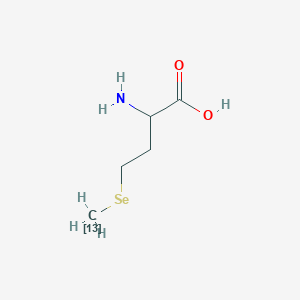 molecular formula C5H11NO2Se B1627848 DL-Selenomethionine-methyl-13C1 CAS No. 286460-69-3