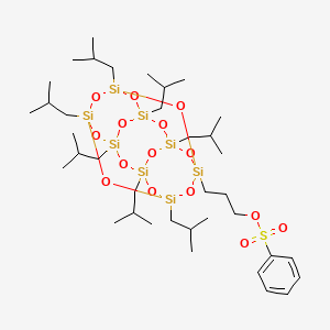 PSS-(3-Tosyloxypropyl)-heptaisobutyl substituted