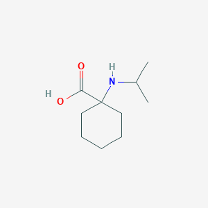 1-[(Propan-2-yl)amino]cyclohexane-1-carboxylic acid