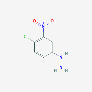 molecular formula C6H7Cl2N3O2 B1627868 (4-Chloro-3-nitrophenyl)hydrazine CAS No. 400063-93-6