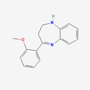 4-(2-Methoxy-phenyl)-2,3-dihydro-1H-benzo[b][1,4]diazepine