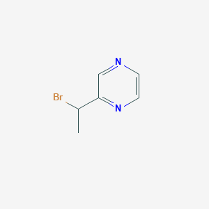 molecular formula C6H7BrN2 B1627881 2-(1-Bromoethyl)pyrazine CAS No. 91920-65-9