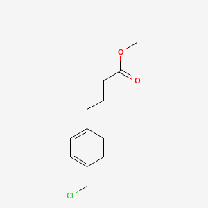 molecular formula C13H17ClO2 B1627884 Ethyl 4-[4-(chloromethyl)phenyl]butanoate CAS No. 64507-10-4