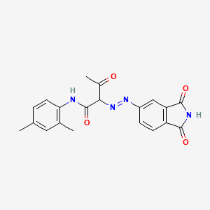 2-[(2,3-dihydro-1,3-dioxo-1H-isoindol-5-yl)azo]-N-(2,4-dimethylphenyl)-3-oxobutanamide