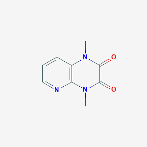 molecular formula C9H9N3O2 B1627896 1,4-Dimethyl-1,4-dihydropyrido[2,3-b]pyrazine-2,3-dione CAS No. 35252-00-7