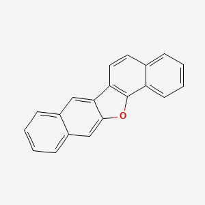molecular formula C20H12O B1627898 二萘并[1,2-b:2',3'-d]呋喃 CAS No. 239-90-7