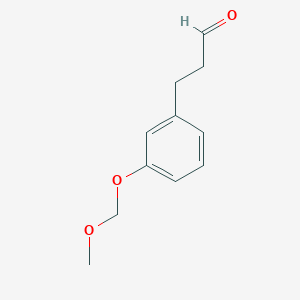 3-(3-(Methoxymethoxy)phenyl)propanal