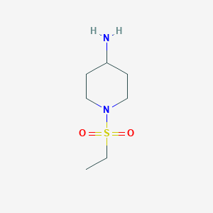 molecular formula C7H16N2O2S B1627918 1-(Ethylsulfonyl)piperidin-4-amine CAS No. 759456-76-3