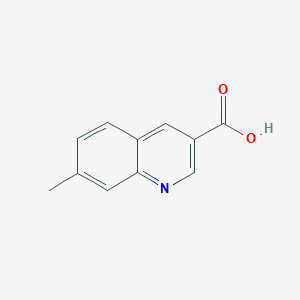 molecular formula C11H9NO2 B1627922 7-甲基喹啉-3-羧酸 CAS No. 948291-17-6