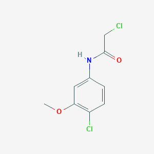 2-Chloro-N-(4-chloro-3-methoxyphenyl)acetamide