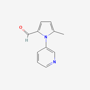 5-Methyl-1-(3-pyridinyl)-1H-pyrrole-2-carbaldehyde