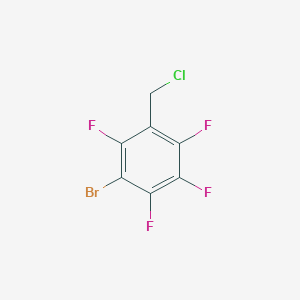 molecular formula C7H2BrClF4 B1627943 3-Bromo-2,4,5,6-tetrafluorobenzylchloride CAS No. 292621-52-4